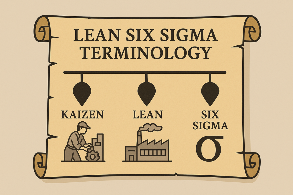 The epic of Lean Six Sigma Terminology - The Lean Six Sigma Company